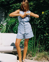 Walnut Ladies Malta Shorts - Sky Blue