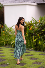 Humidity Ladies Fleur Sway Dress - Mint/Navy