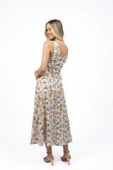 Humidity Ladies Willa Dress - Kaffir Print