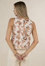Humidity Ladies Bohemian Rose Top