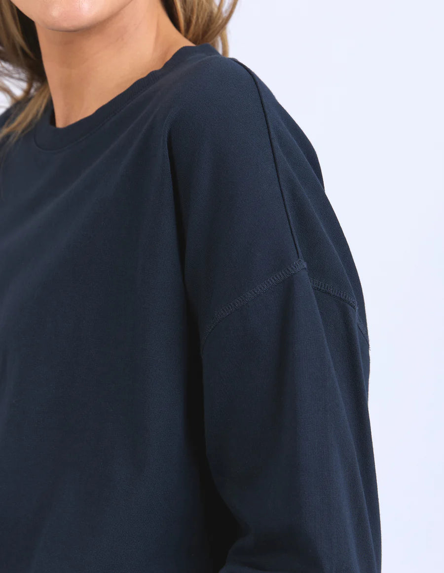 Foxwood Ladies Farrah Long Sleeve Top - Dark Sapphire