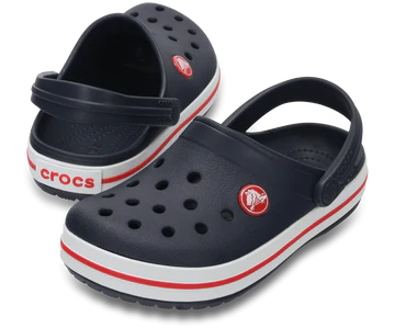 Crocs Toddler Crocband Clog - Navy/Red