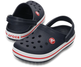 Crocs Toddler Crocband Clog - Navy/Red