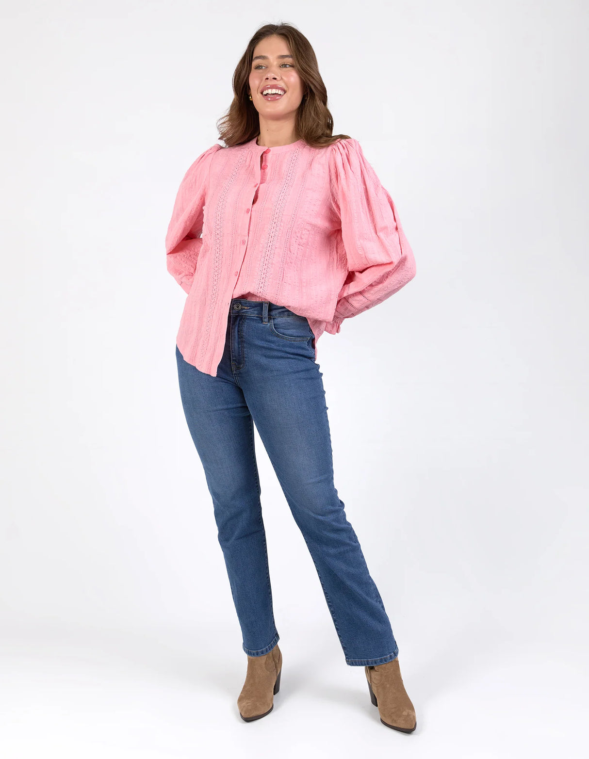 Elm Ladies Fennel Shirt