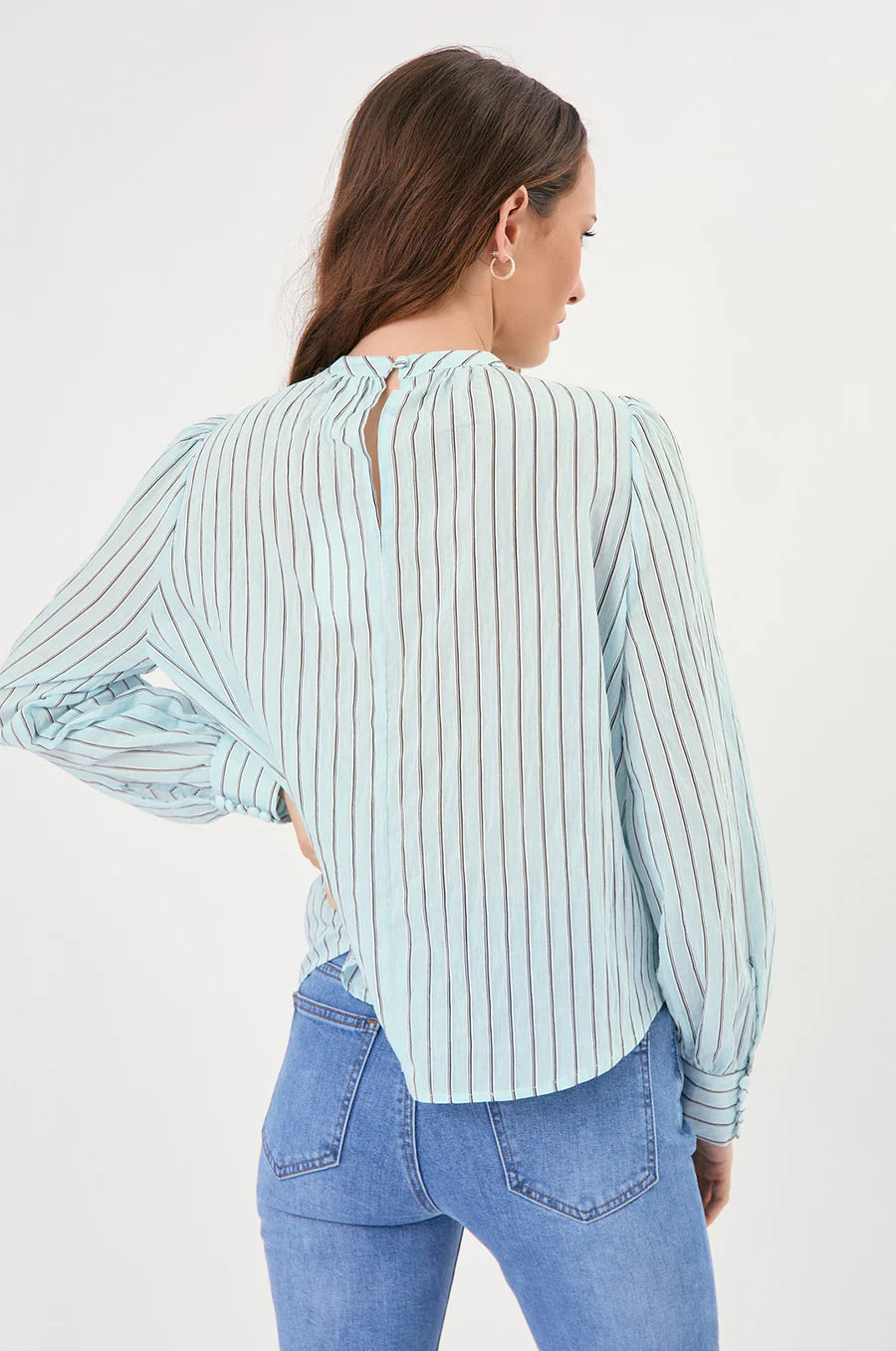 Adorne Ladies Belle Striped Top