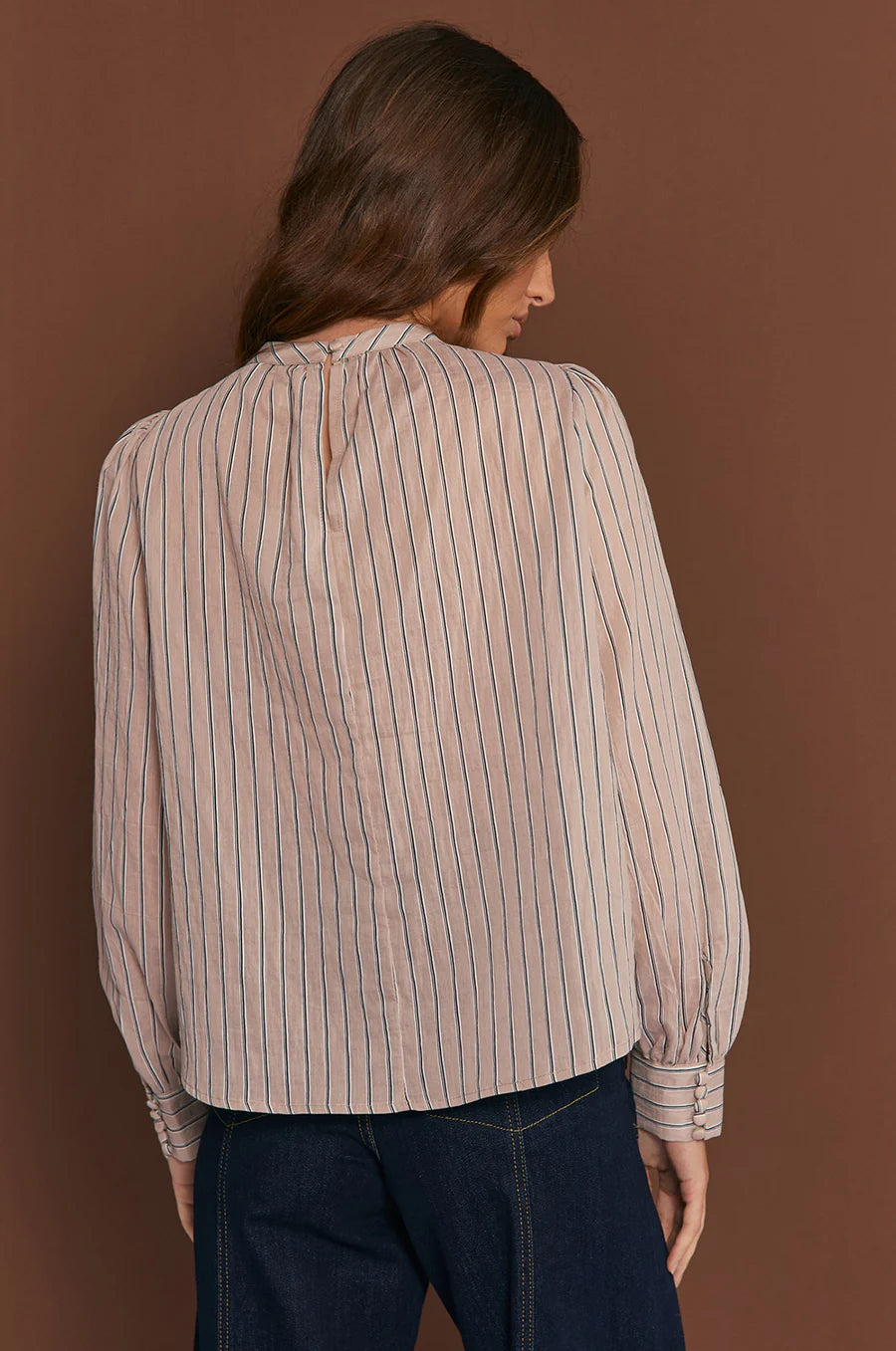 Adorne Ladies Belle Striped Top