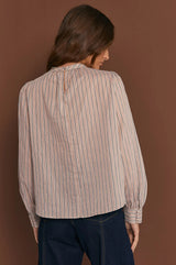 Adorne Ladies Belle Striped Top
