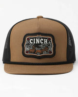 Cinch Mens Western Graphic Cap - Brown