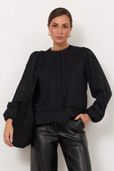 Adorne Ladies Lou Cut Out Lace Top