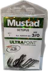 Mustad Ultrapoint Octopus Fish Hooks