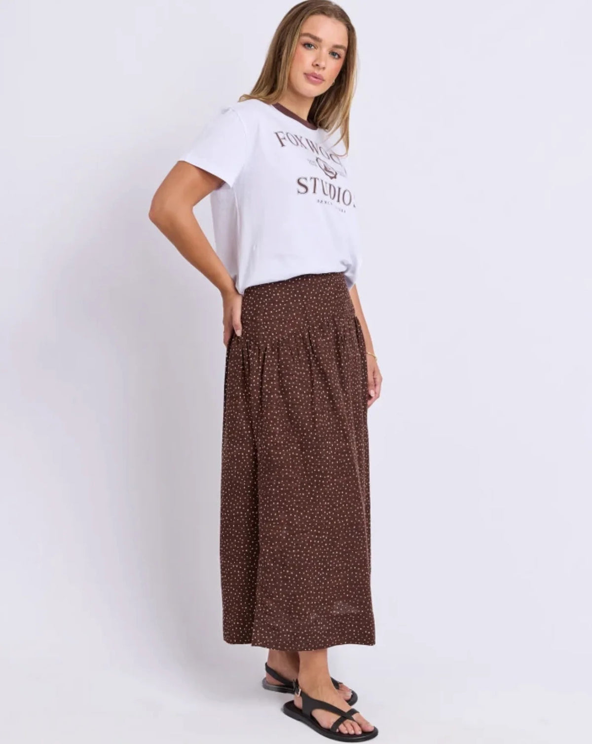 Foxwood Ladies Wren Spot Skirt