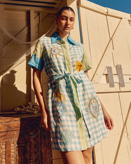 SMWR My Own Muse Mini Shirt Dress