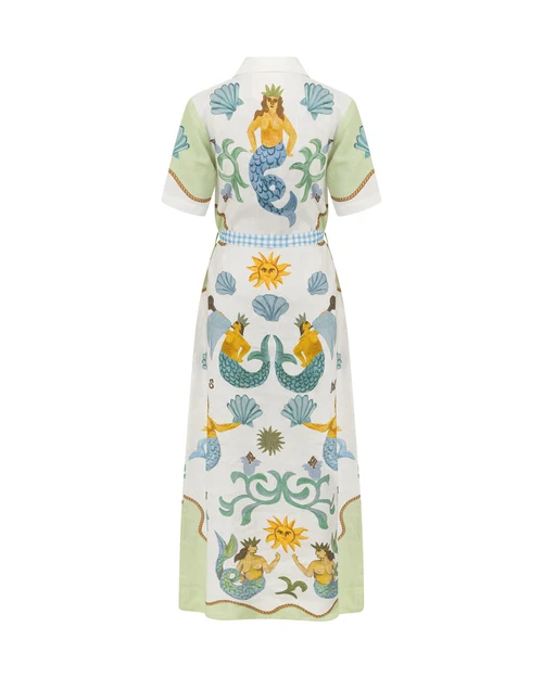 SMWR My Own Muse Maxi Shirt Dress