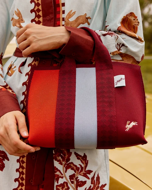 SMWR Knitted Hand Bag