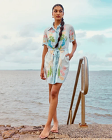 SMWR Swan Lake Mini Shirt Dress