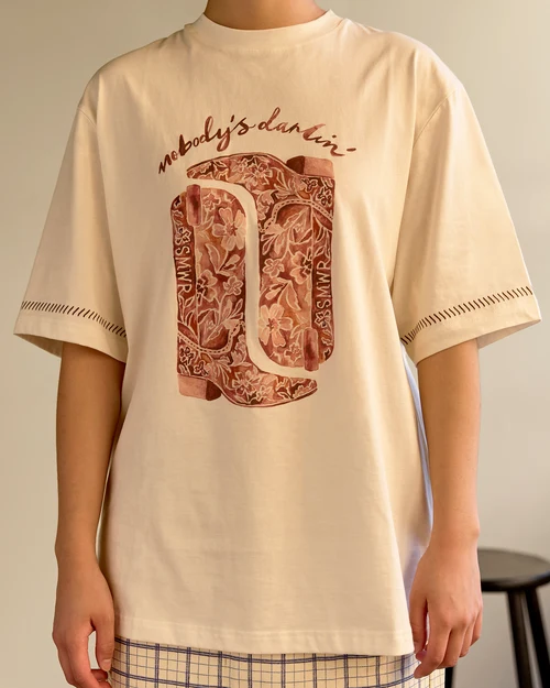 SMWR Nobody's Darling Oversized Tee