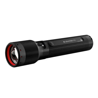 Led Lenser P7R Flashlight 2000lm 320m 80h Rechargeable IP68 w/ Mode Select Ring & Lanyard