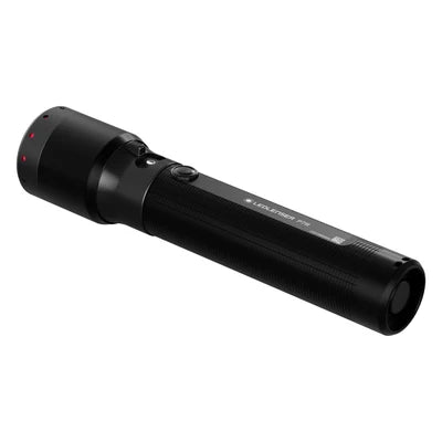 Led Lenser P7R Flashlight 2000lm 320m 80h Rechargeable IP68 w/ Mode Select Ring & Lanyard