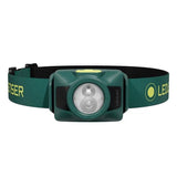 Led Lenser HF4 Headlamp 450lm 110m 40h 102g 3 x AAA IP67 Multi-Lens