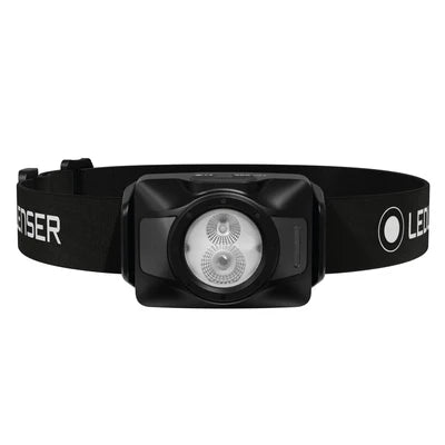Led Lenser HF4 Headlamp 450lm 110m 40h 102g 3 x AAA IP67 Multi-Lens