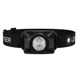 Led Lenser HF4 Headlamp 450lm 110m 40h 102g 3 x AAA IP67 Multi-Lens