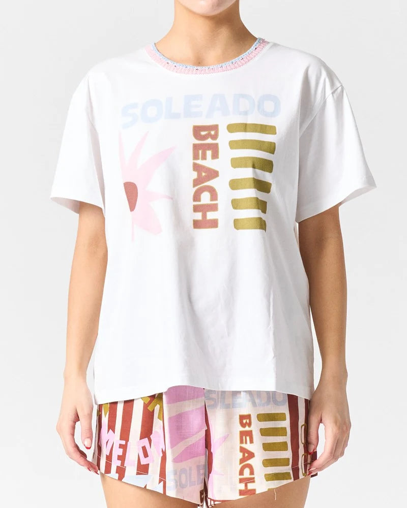 Walnut Lison Tee in Soleado