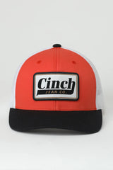 Cinch - Men's Red Mid-Profile Trucker Cap