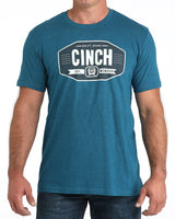 Cinch Mens Graphic T-Shirt - Teal - MTT1690692