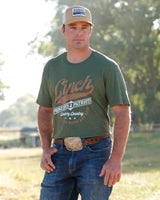 Cinch Mens Graphic T-Shirt - Olive - MTT1690695