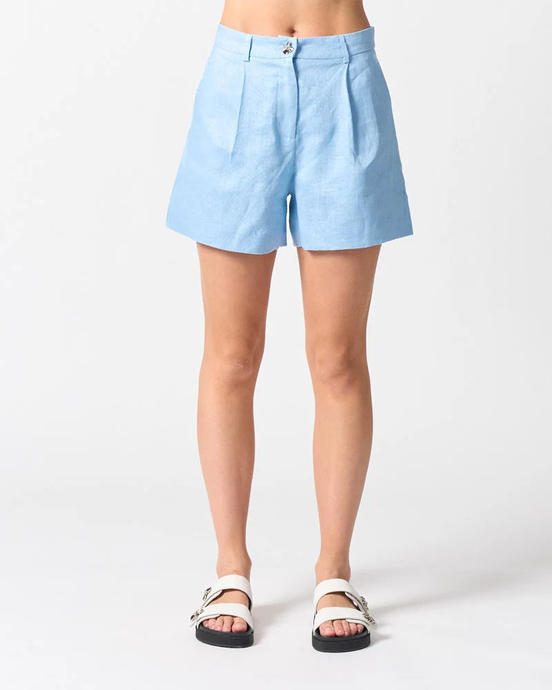 Walnut Ladies Malta Shorts - Sky Blue