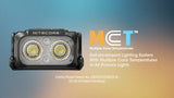 Nitecore NU25 MCT UL Ultralight Triple-Output Rechargeable Headlamp