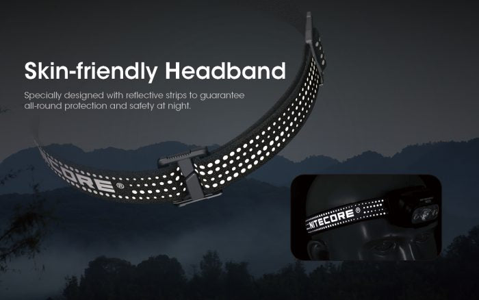 Nitecore NU31 Outdoor Headlamp-Slate Grey
