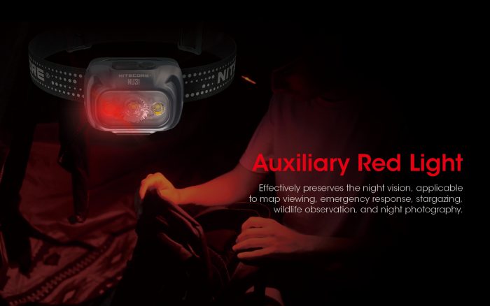 Nitecore NU31 Outdoor Headlamp-Slate Grey