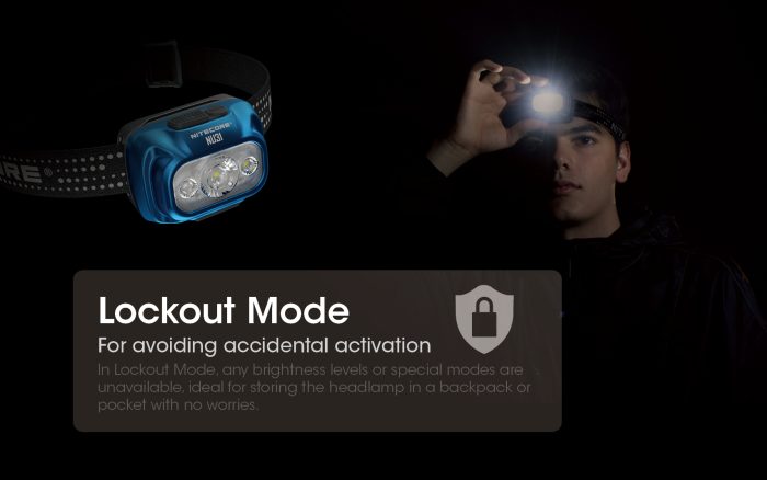 Nitecore NU31 Outdoor Headlamp-Slate Grey