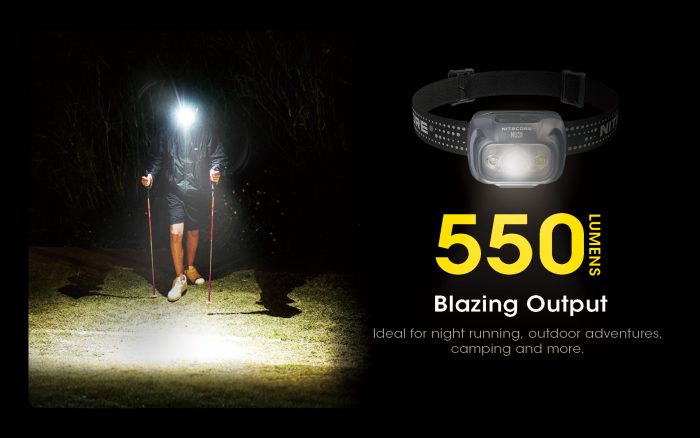 Nitecore NU31 Outdoor Headlamp-Slate Grey