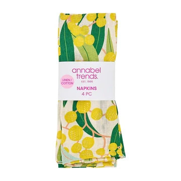 Annabel Trends Napkin Set - Linen Cotton