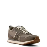 Ariat Mens Ranch Runner Charcoal Grey Hippo Print & Charcoal Canvas