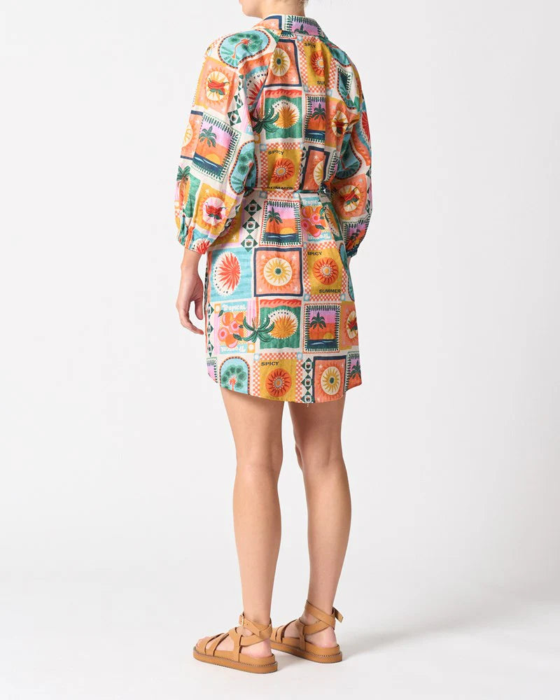 Walnut Ladies Palermo Dress - Spicy Summer