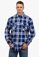 Pilbara Flannelette Shirt Open Front