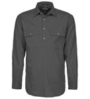 Pilbara Mens Closed Front Long Sleeved Shirt RM200CF