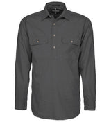 Pilbara Mens Closed Front Long Sleeved Shirt RM200CF