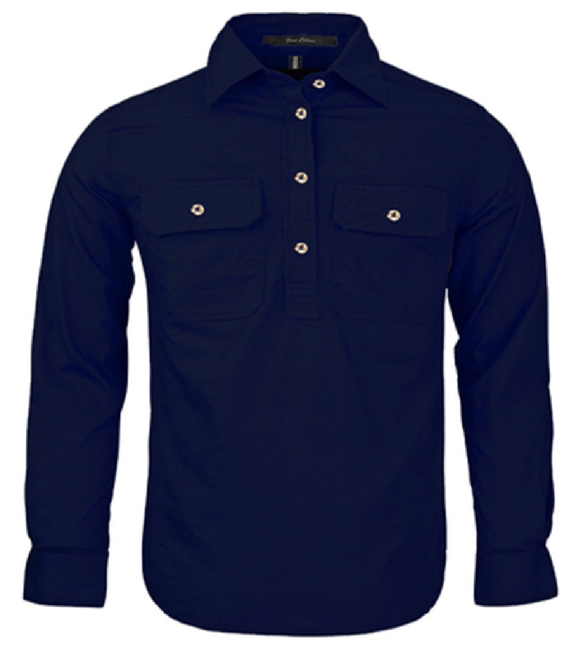 Pilbara Kids Closed Front L/S Shirt
