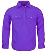 Pilbara Kids Closed Front L/S Shirt