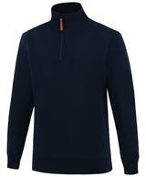 Ritemate Pilbara Mens Classic Zipper C/F Fleece Pullover