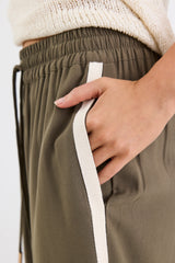 Stories Be Told Townie Stripe Side Tape Wide Leg Pants