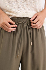 Stories Be Told Townie Stripe Side Tape Wide Leg Pants
