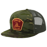 Cinch Men's Olive Green Camo Trucker Cap MCC0600619