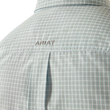 Ariat Men's Pro Series Glennie Classic Fit Short Sleeve Shirt - Turquoise