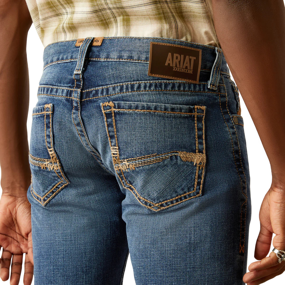 Ariat Mens M7 Slim Travis Straight Leg Jeans - Heath - 10061398