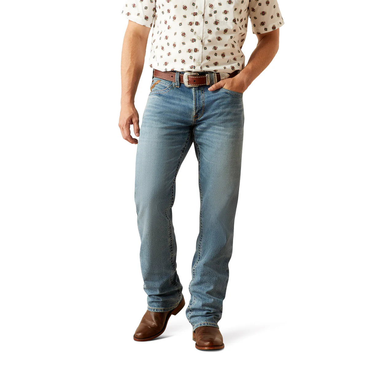 Ariat Mens M2 Bennet Boot Cut Jeans - Logan - 10061401